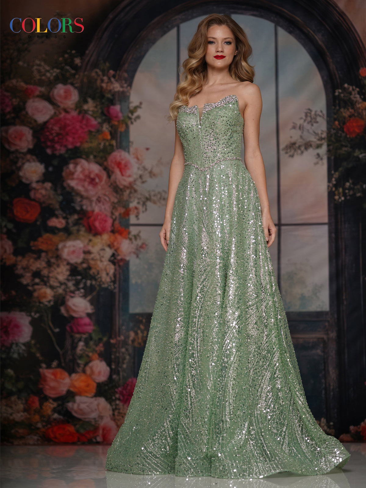 Colors Dress 3790_SEAFOEM_F1