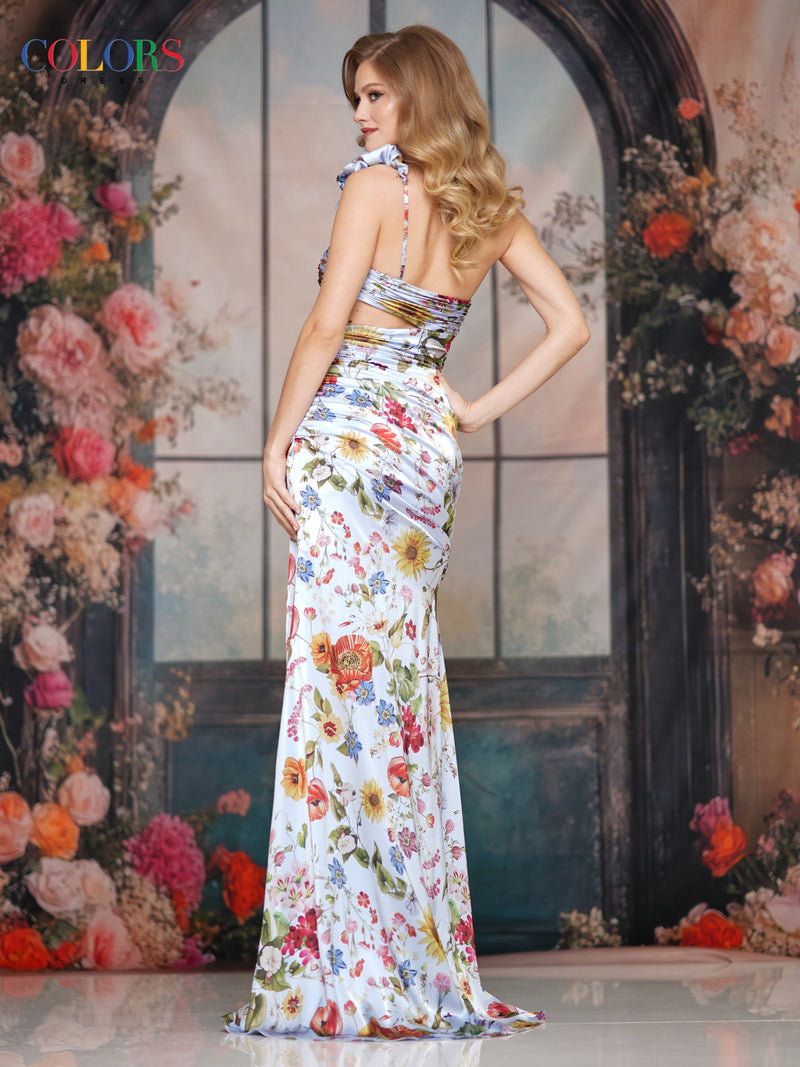 Colors Dress 3805_BLUE_MULTI_B1