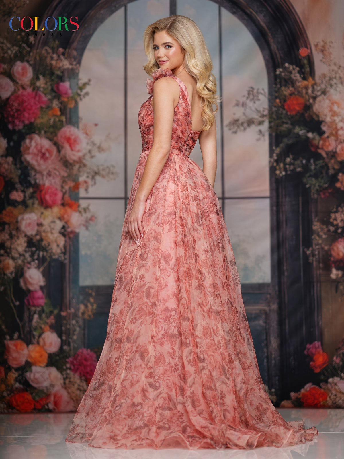 Colors Dress 3834_TERACOTA_B1