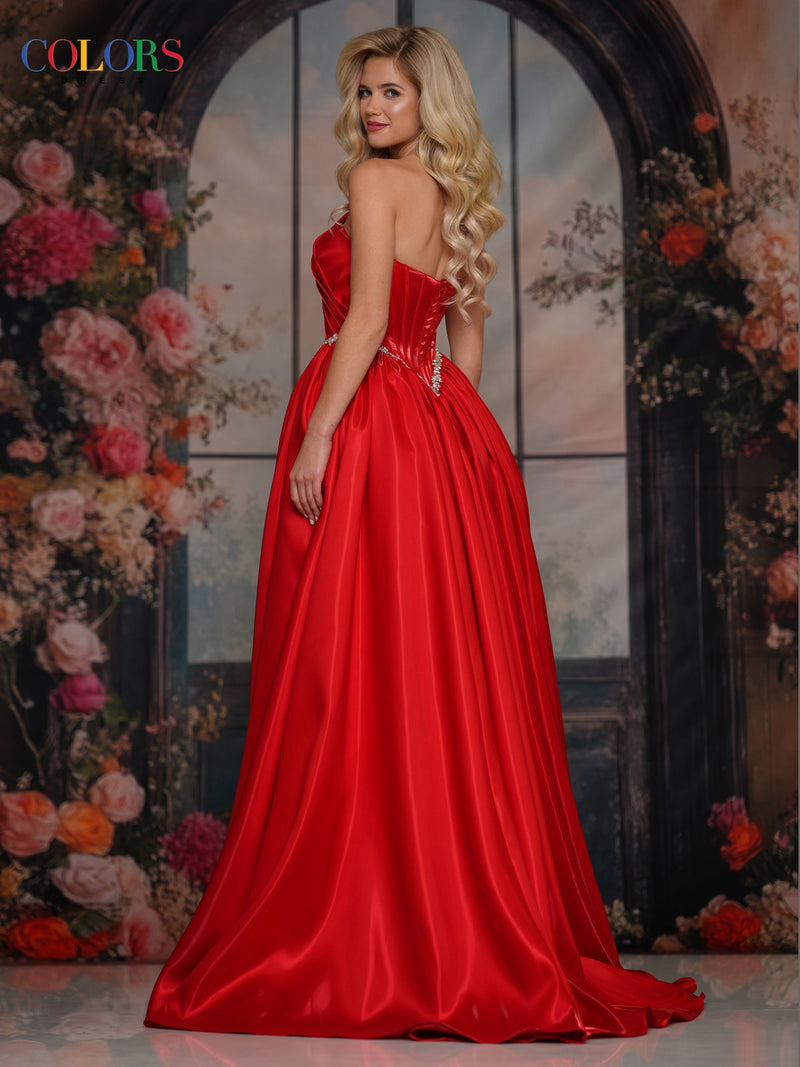 Colors Dress 3845_RED_B1
