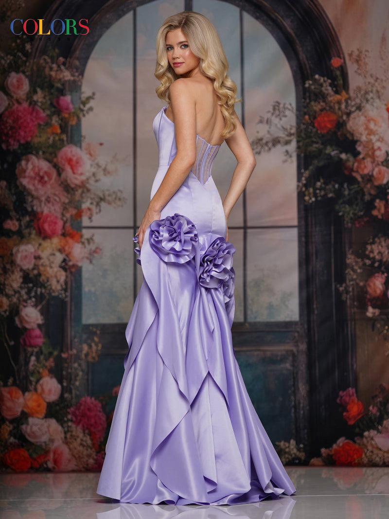 Colors Dress 3880_LAVENDER