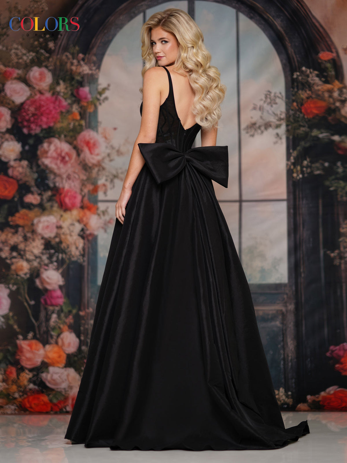 Colors Dress 3922_BLACK_B1