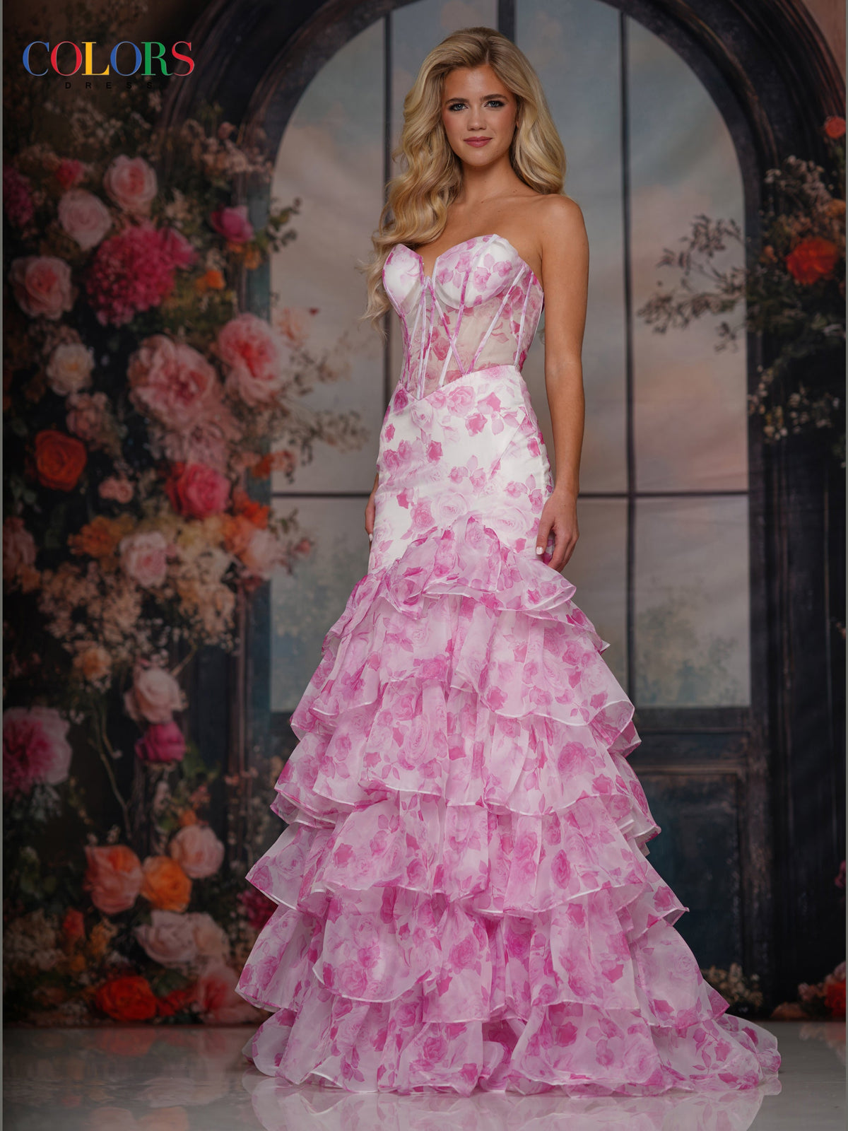 Colors Dress 3928_PINK_F1