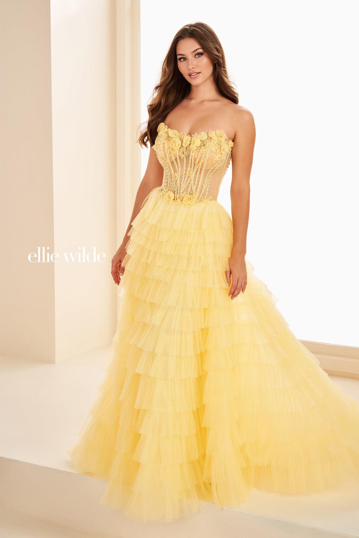 Ellie Wilde EW37026-canary-yellow-e