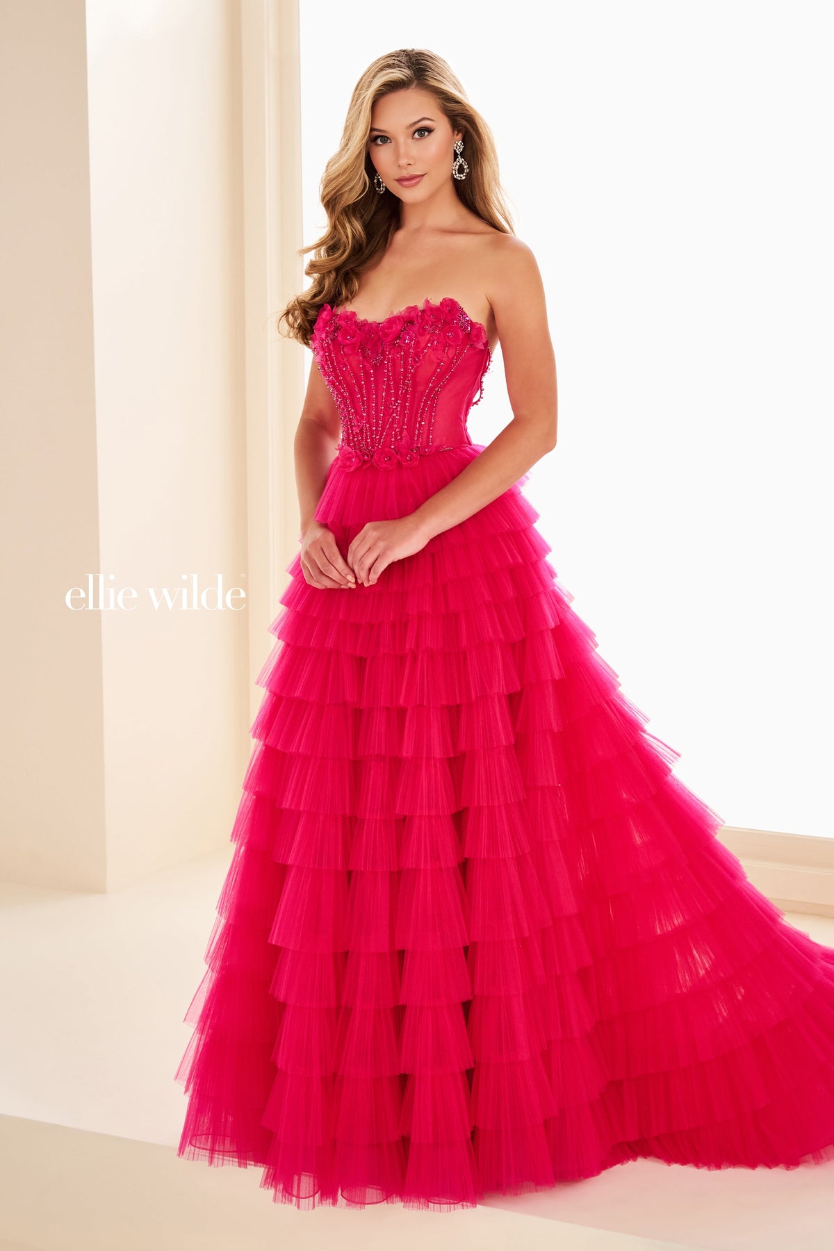 Ellie Wilde EW37026-magenta-a