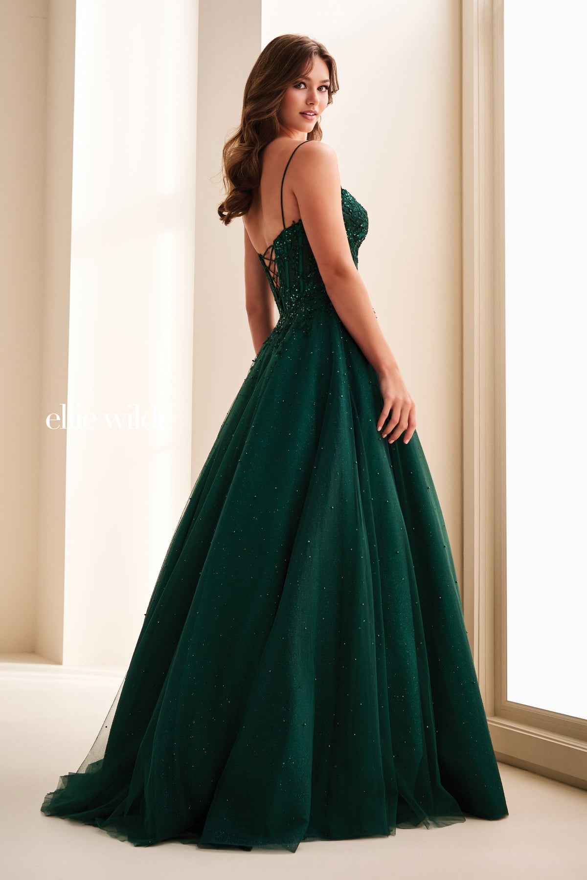 Ellie Wilde EW37072-emerald-b