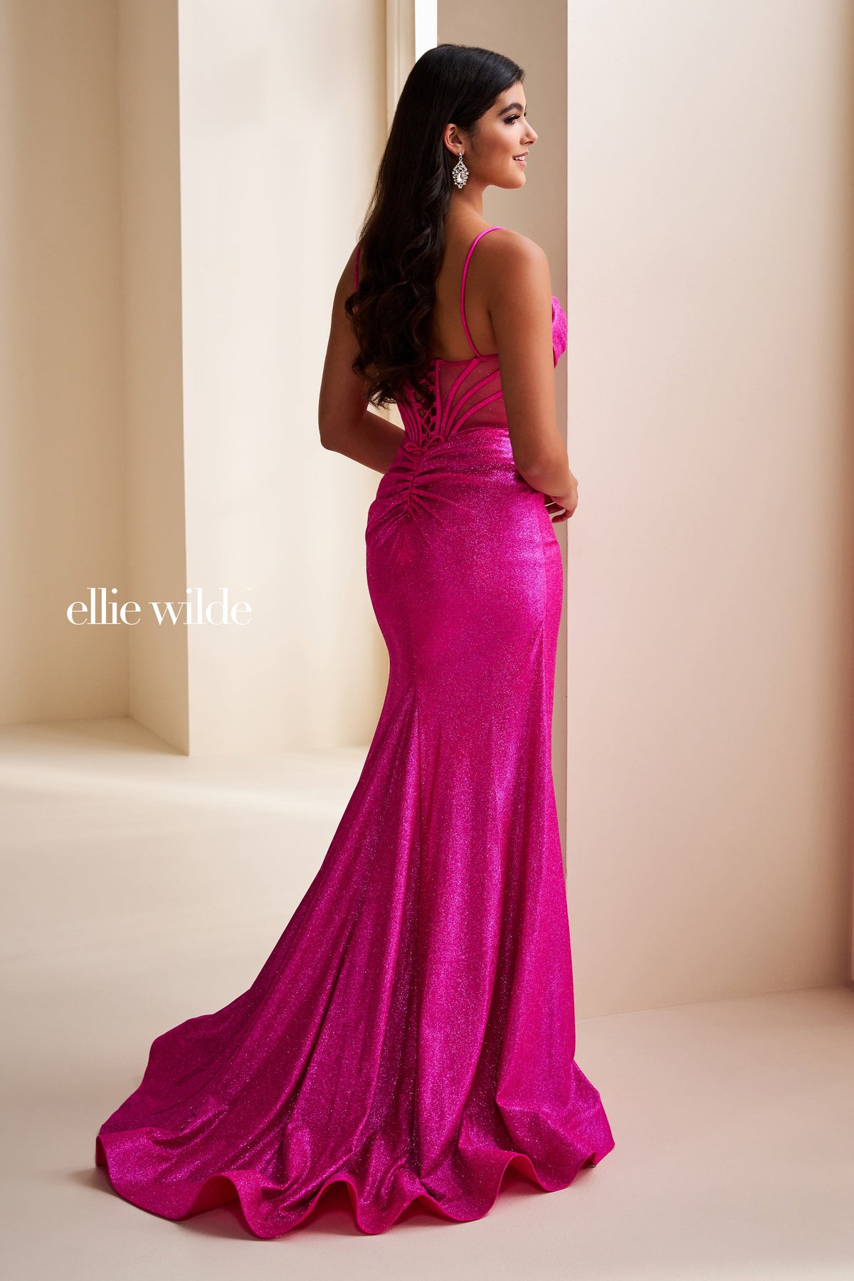 Ellie Wilde EW37075-magenta-b