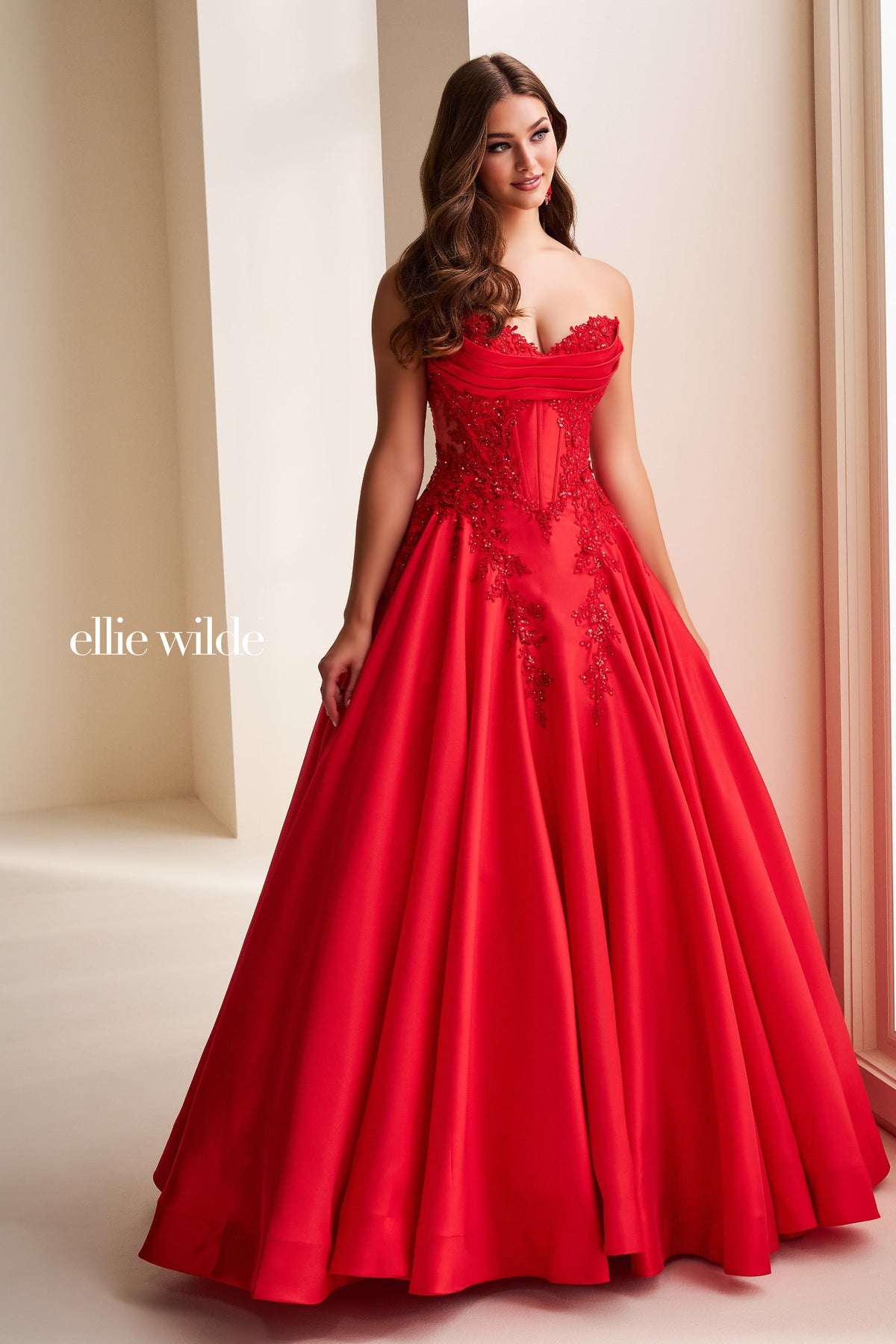 Ellie Wilde EW37082-red-e