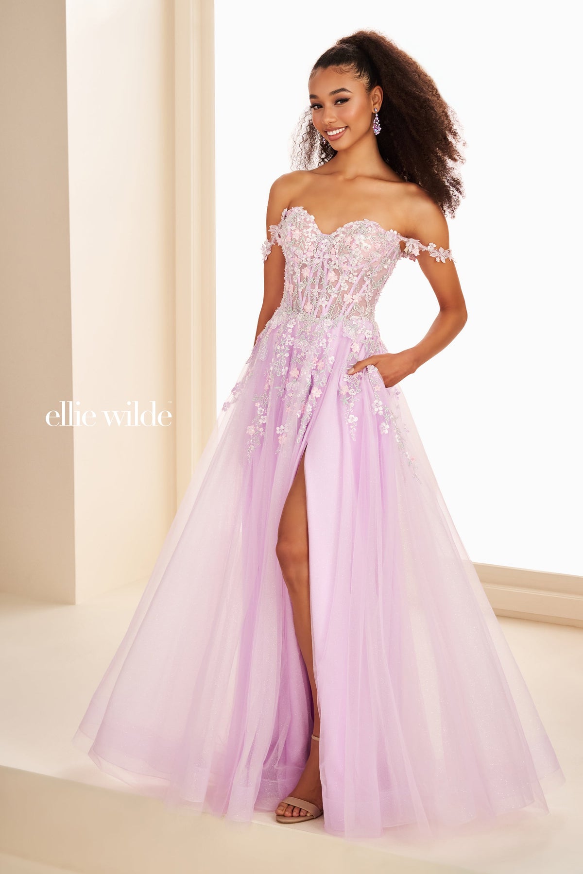 Ellie Wilde EW37094-lilac-c