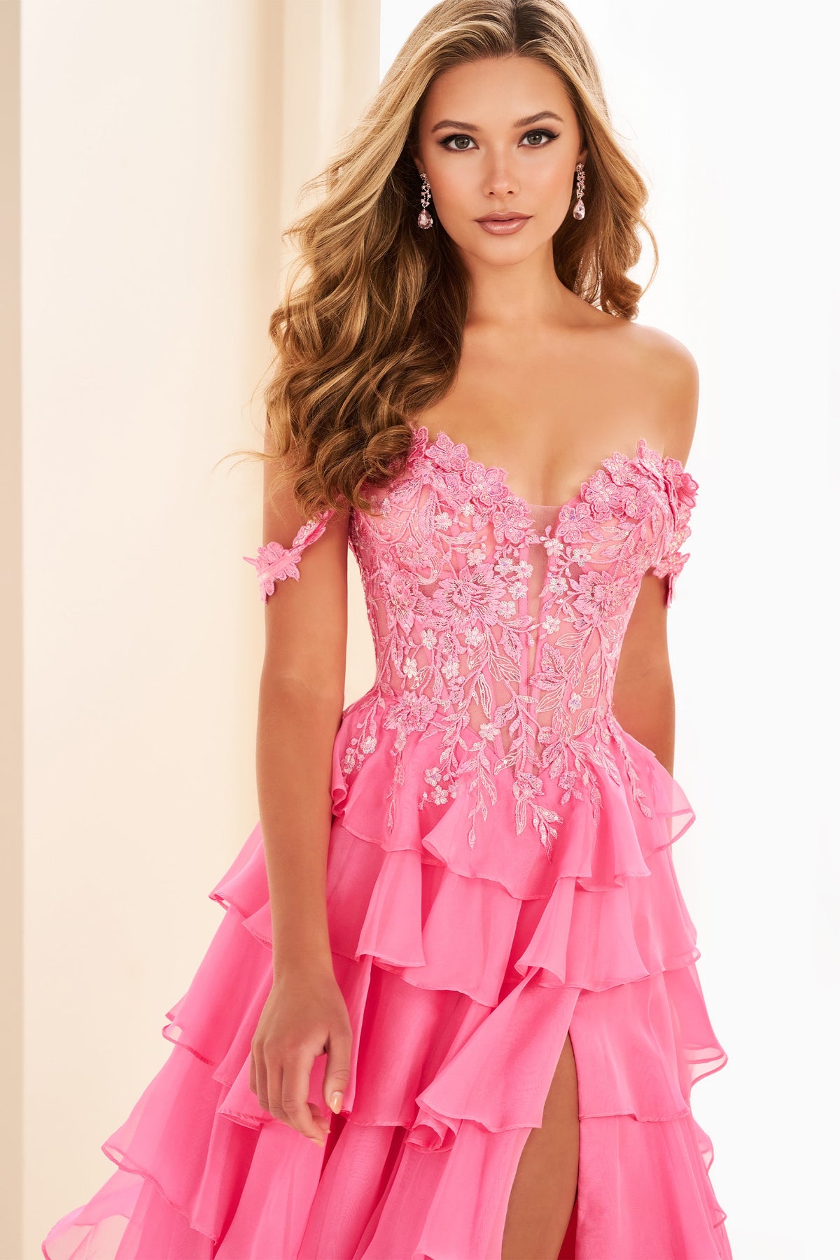 Ellie Wilde EW37108-hot-pink-e