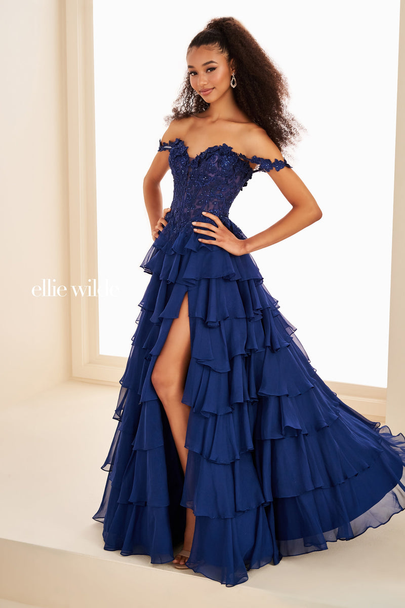 Ellie Wilde EW37108-navy-blue-d