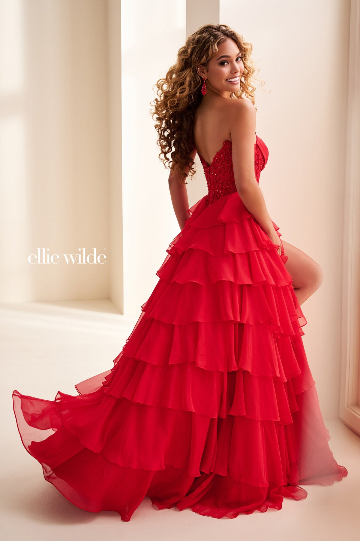 Ellie Wilde EW37115-red-b