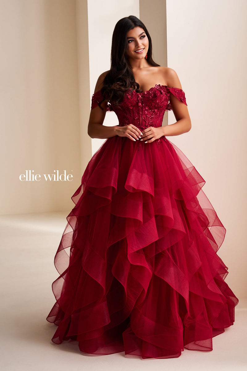 Ellie Wilde EW37201 wine-k