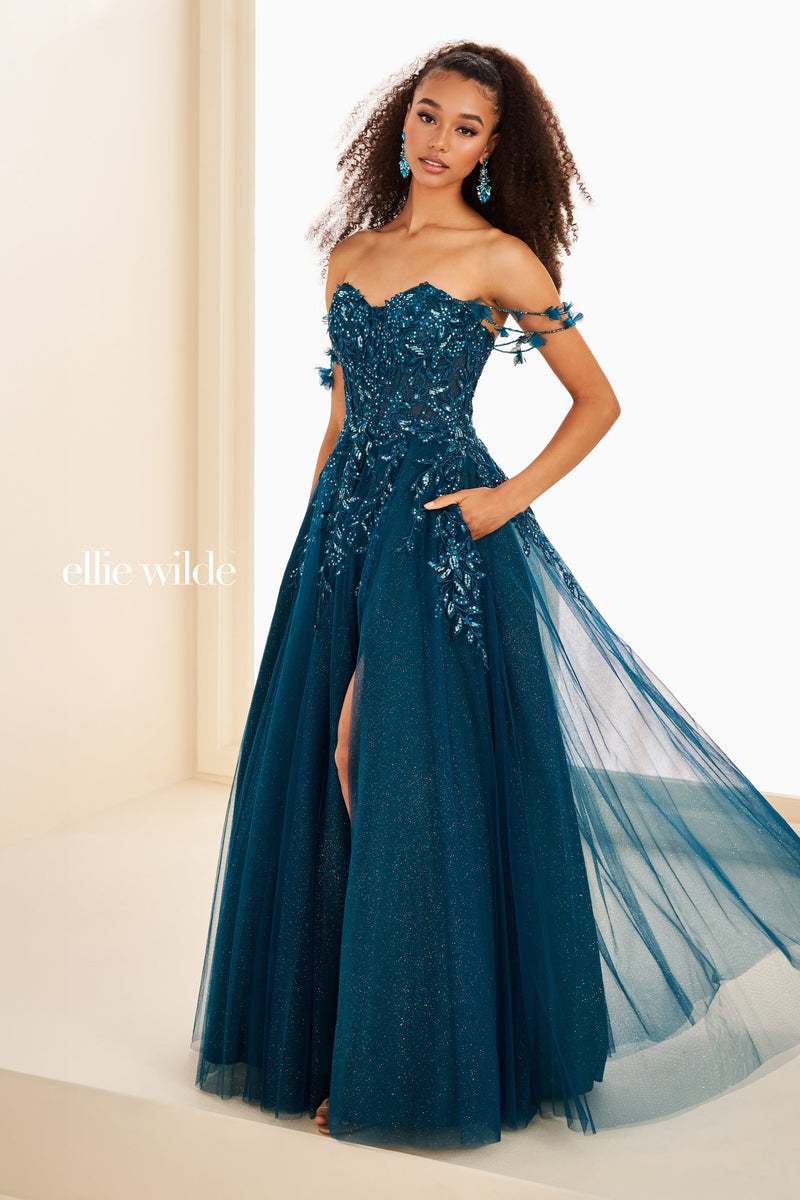 Ellie Wilde EW37208-teal-e
