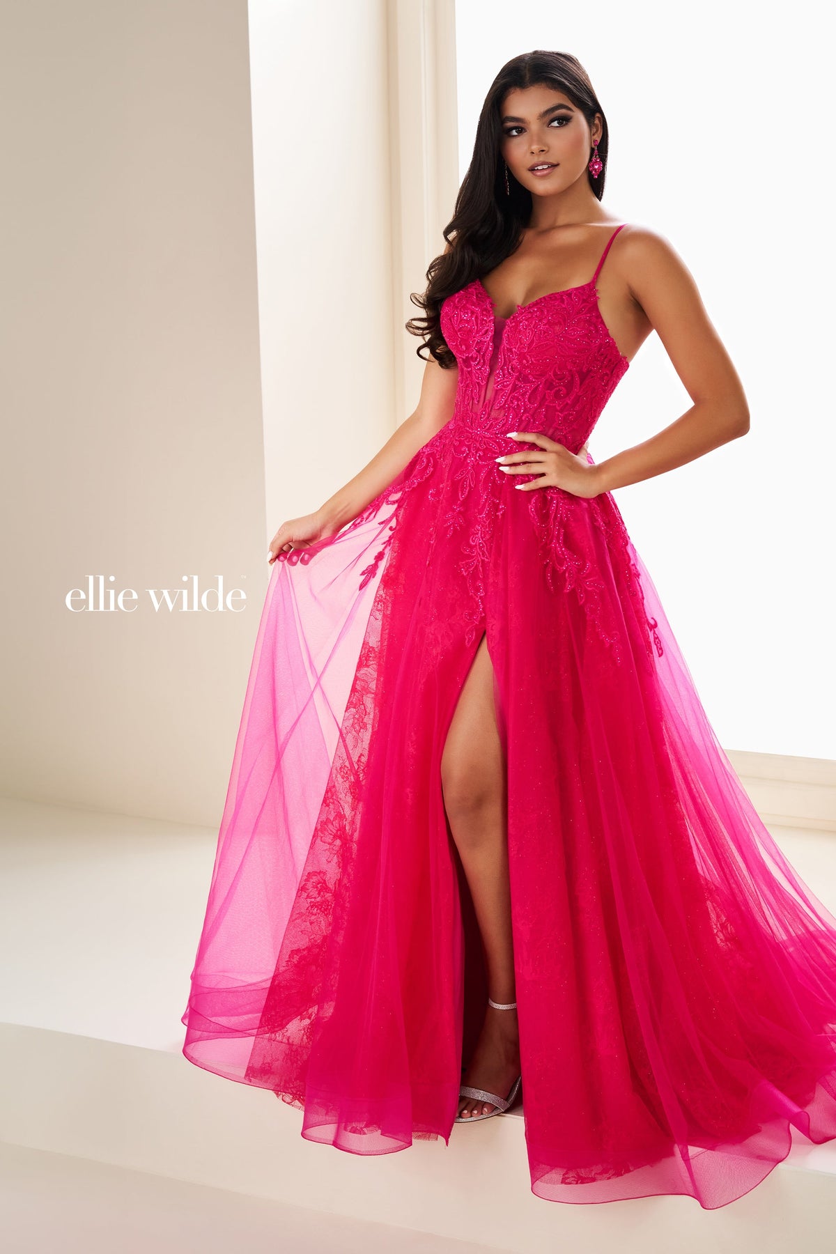 Ellie Wilde EW37210-magenta-b