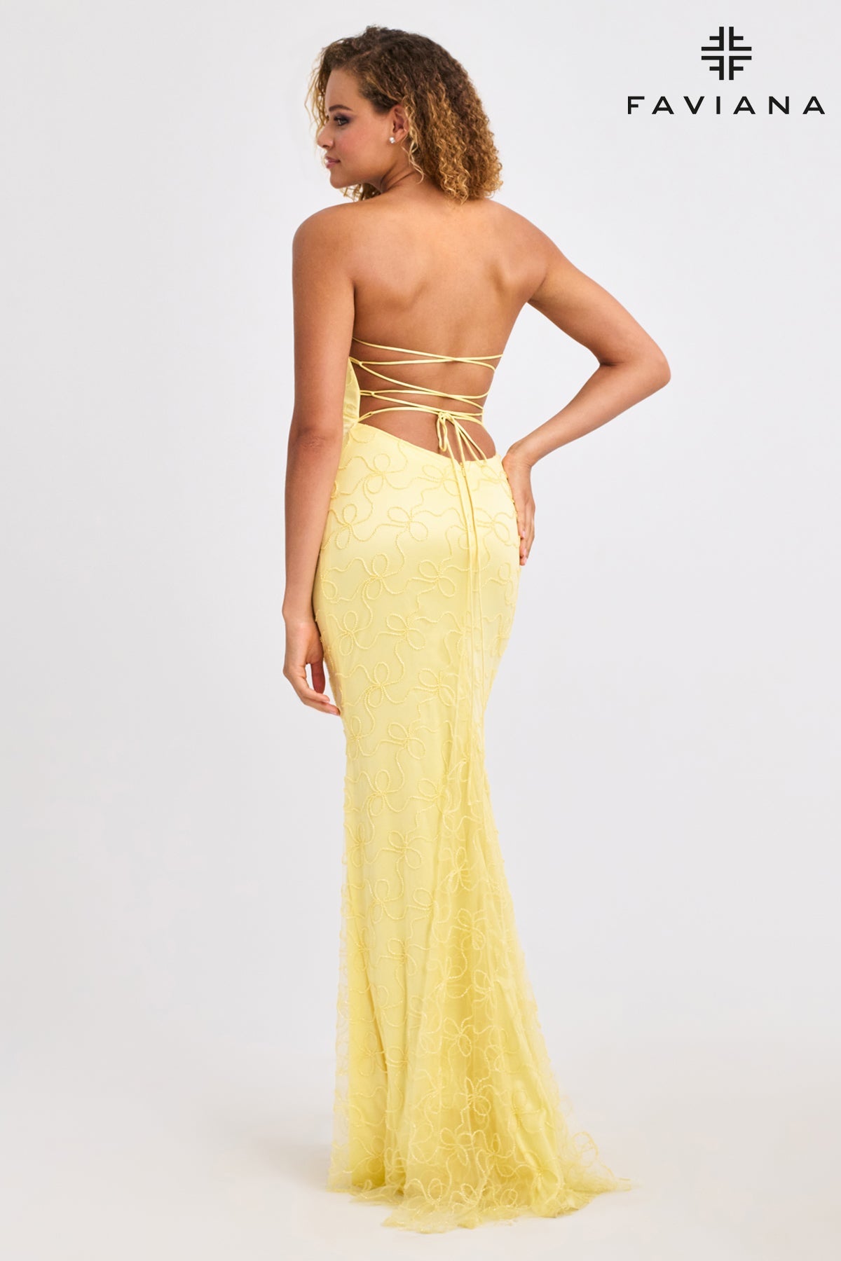 Faviana 11416_LIGHT_YELLOW_BACK