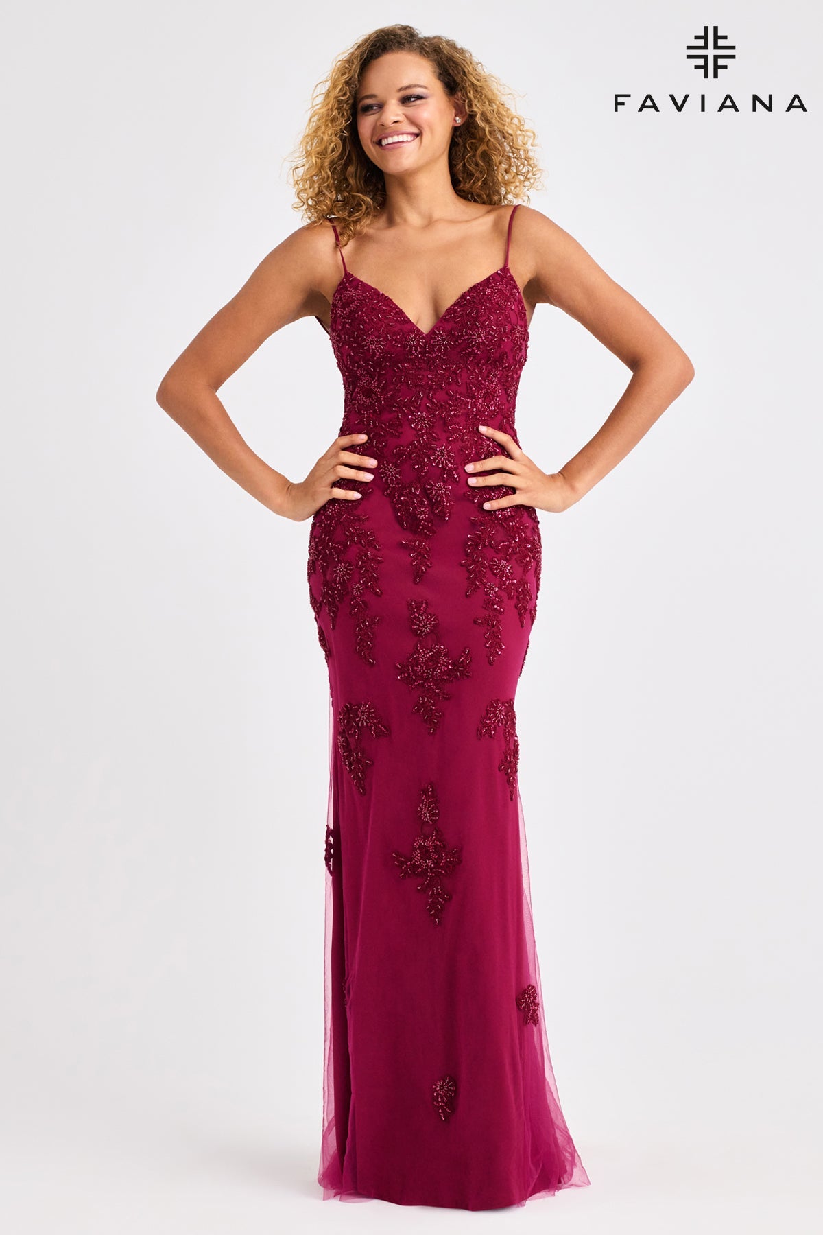 Faviana 11428_CHERRY_FRONT_2