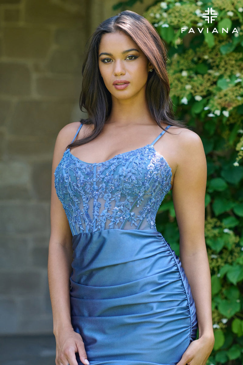 Faviana 11433_STEEL_BLUE_CLOSEUP