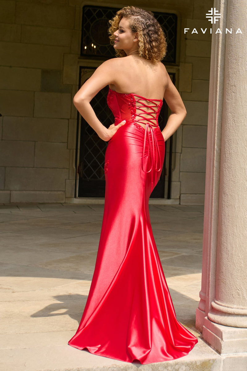 Faviana 11435_RED_BACK