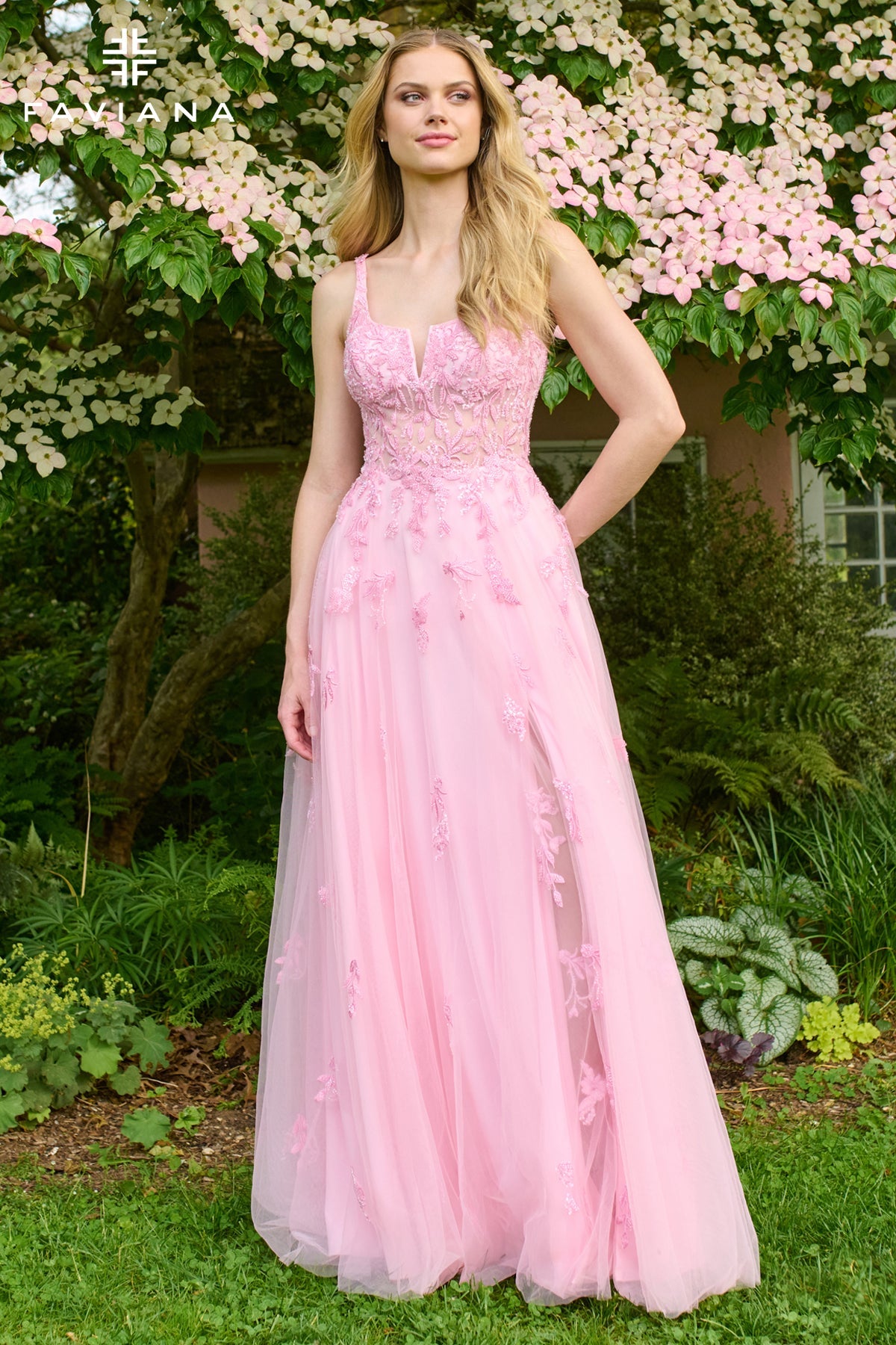 Faviana 11437_COTTON_CANDY_PINK_FRONT_1