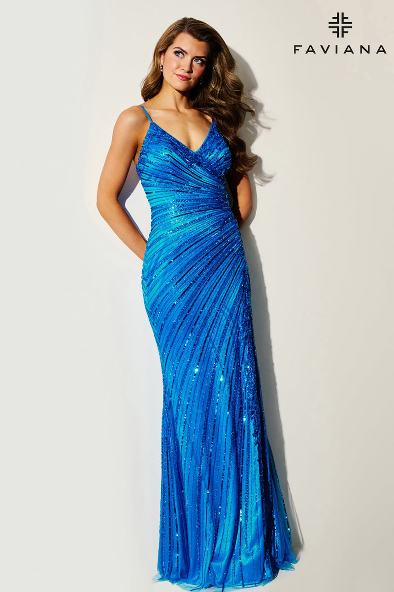 Faviana 11462_ELECTRIC_BLUE_FRONT_1