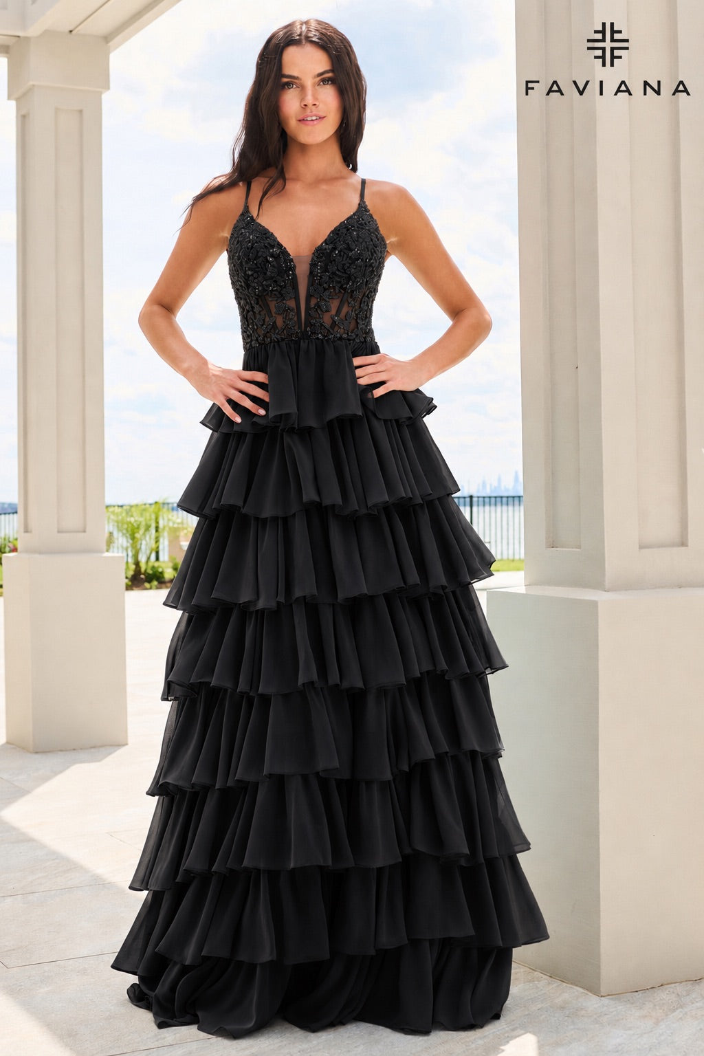 Faviana 11603 designer dress photo
