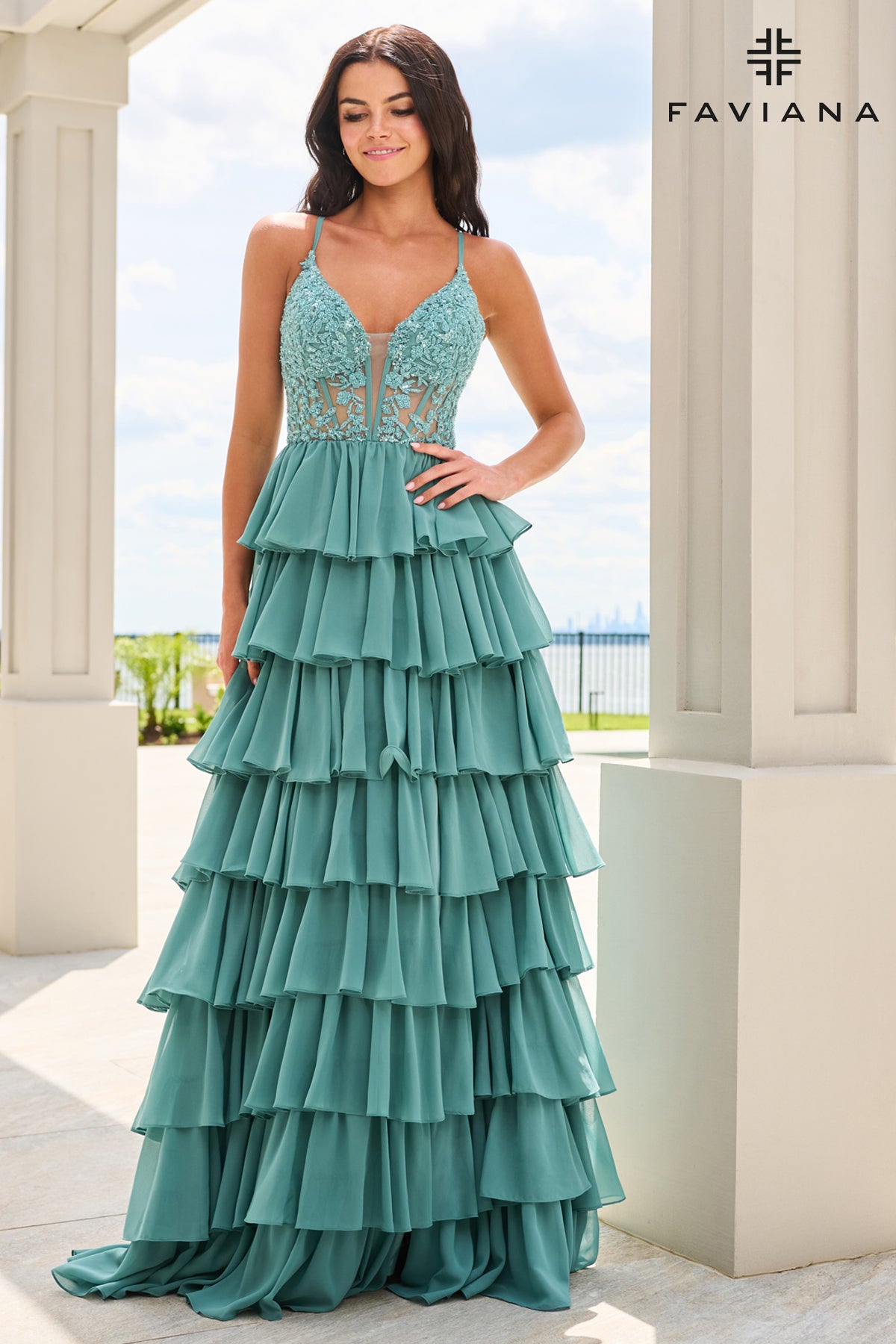 Faviana 11603 designer dress photo