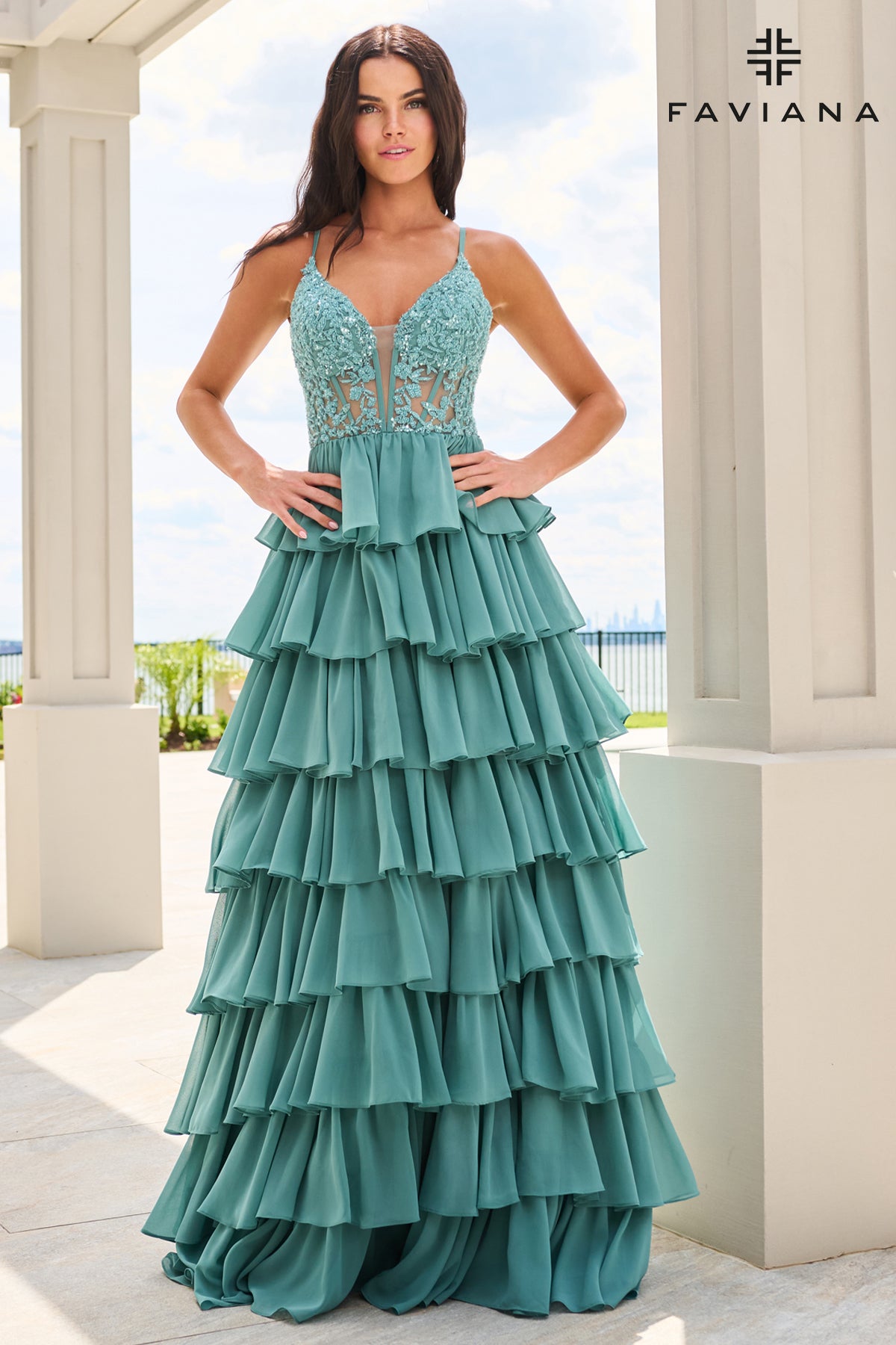 Faviana 11603 designer dress photo
