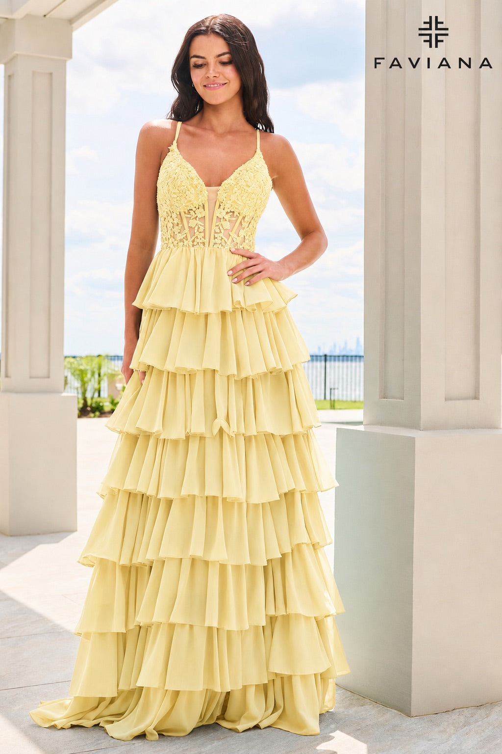 Faviana 11603 designer dress photo