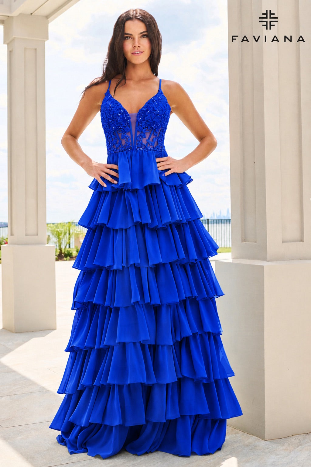 Faviana 11603 designer dress photo