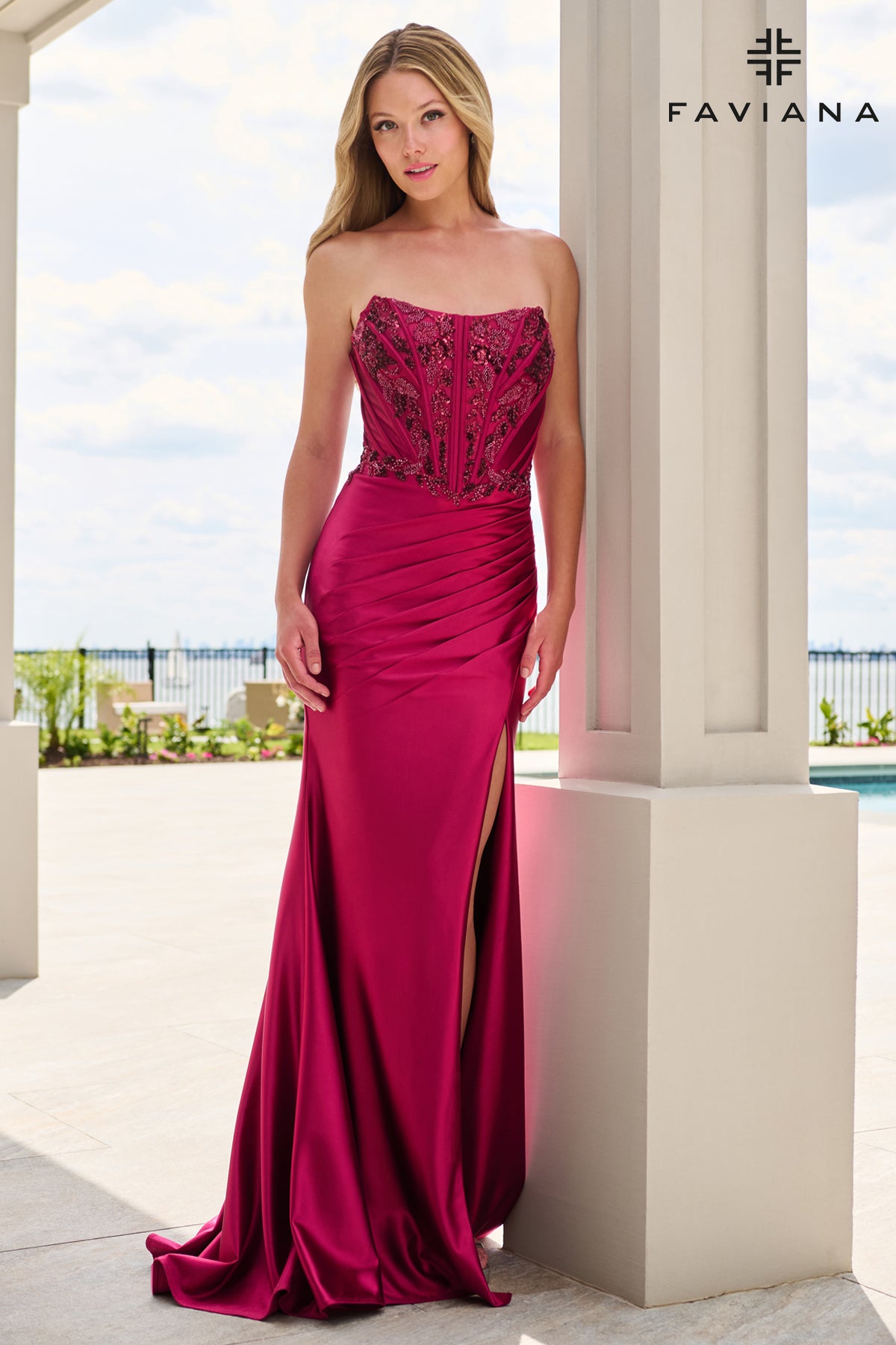 Faviana 11606 designer dress photo