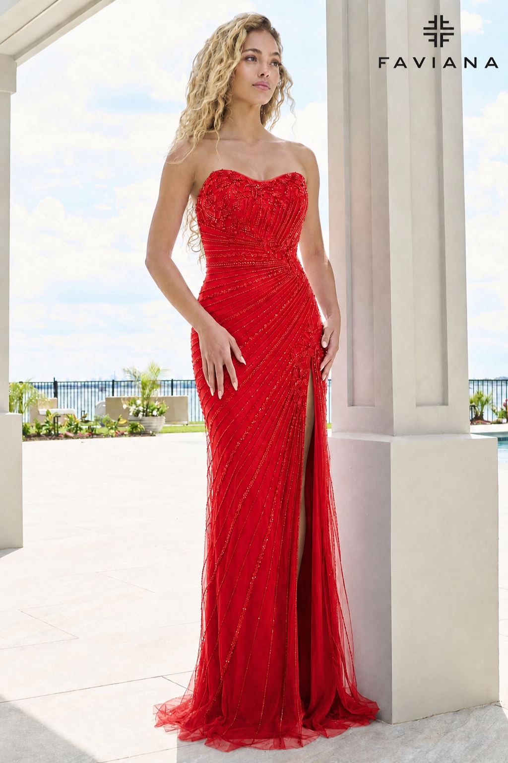 Faviana 11616 designer dress photo