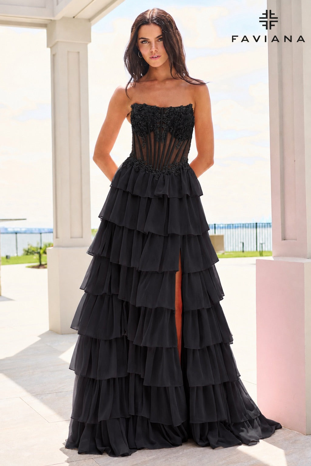 Faviana 11629 designer dress photo
