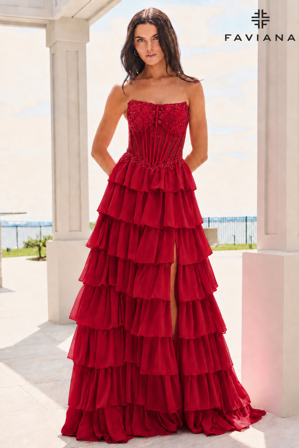 Faviana 11629 designer dress photo