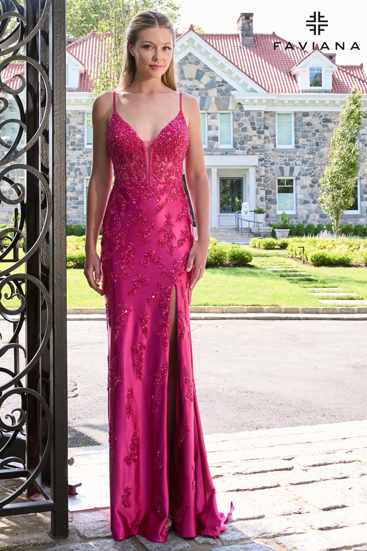 Faviana 11637 designer dress photo