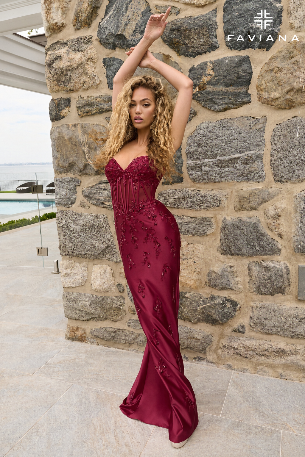 Faviana 11639 designer dress photo