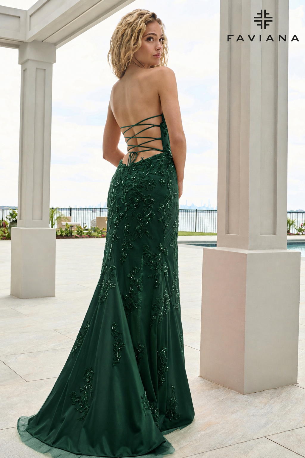 Faviana 11654 designer dress photo