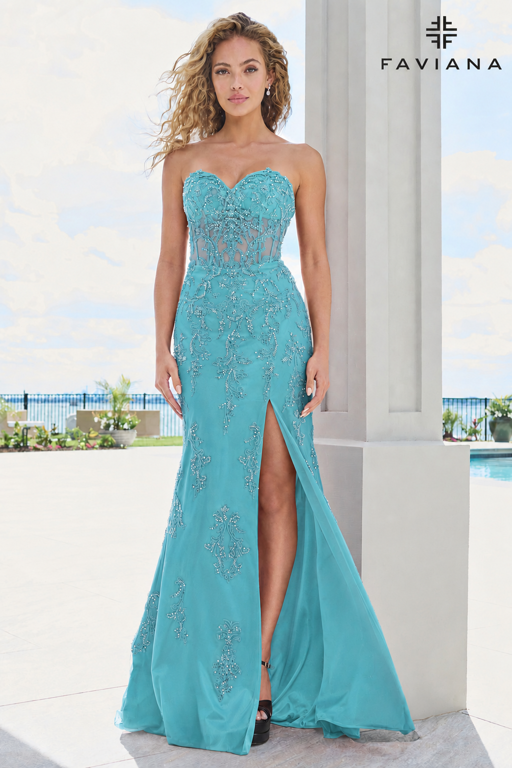 Faviana 11654 designer dress photo