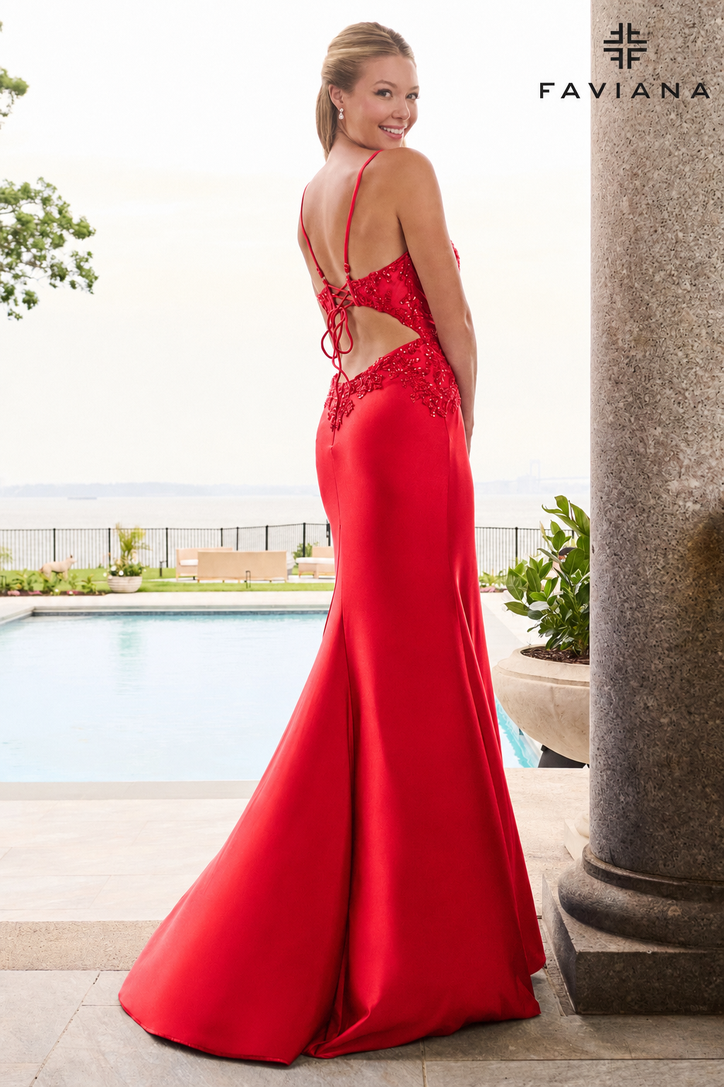 Faviana 11656 designer dress photo