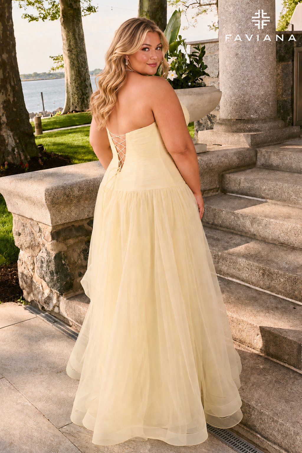 Faviana 11668E designer dress photo