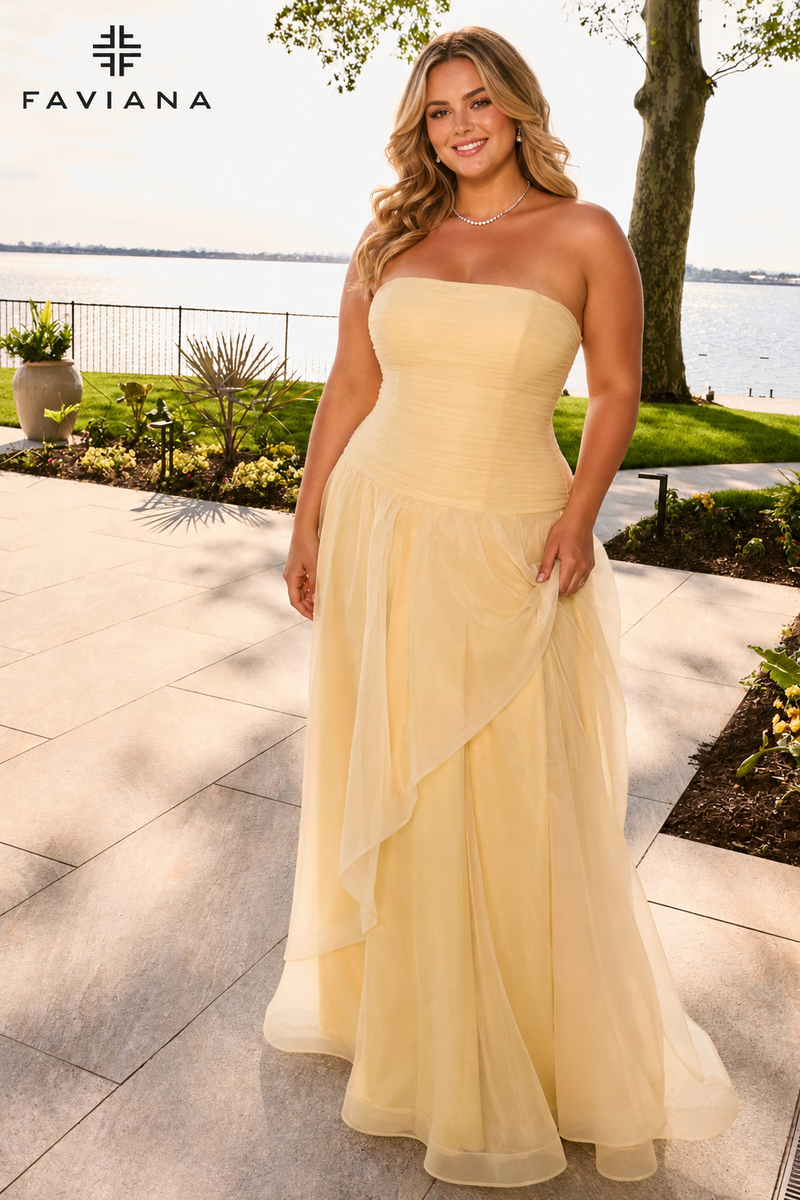 Faviana 11668E designer dress photo