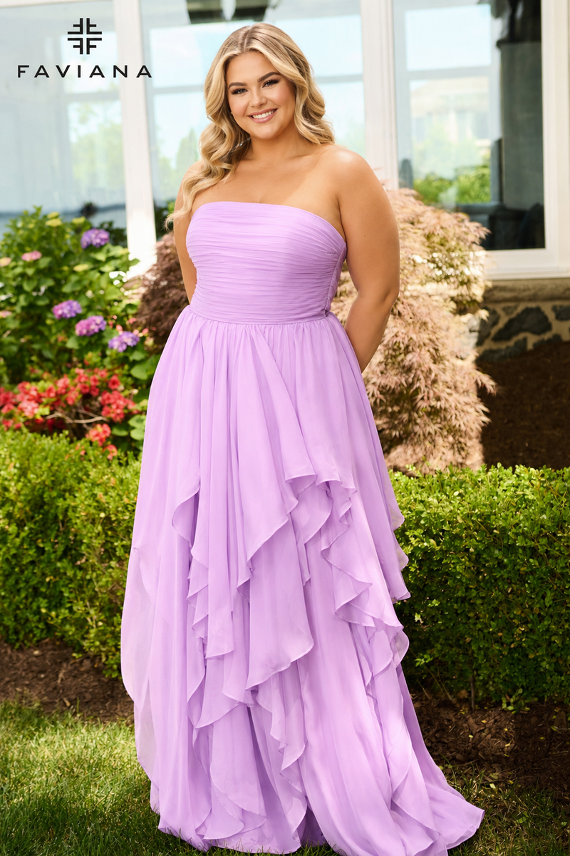 Faviana 11669E designer dress photo
