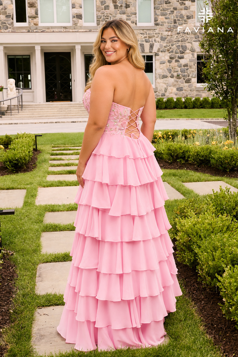 Faviana 11675E designer dress photo