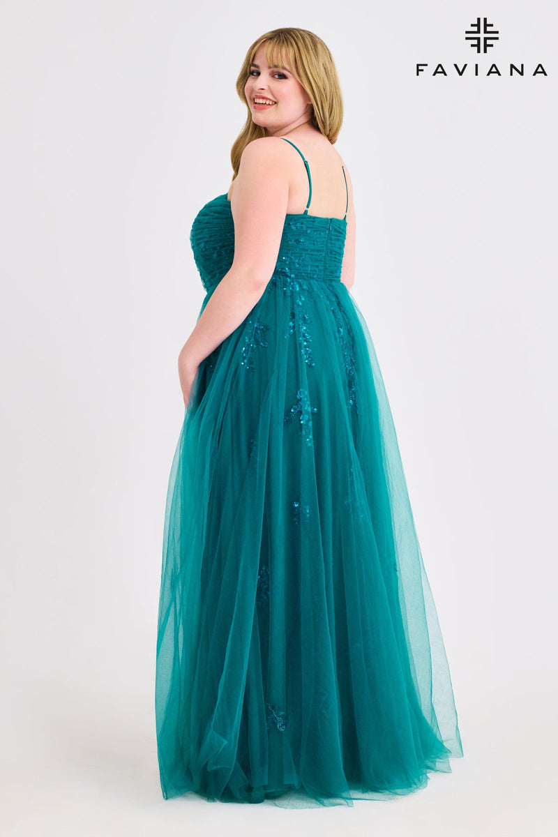 Faviana 9598_ULTRAMARINE_BACK