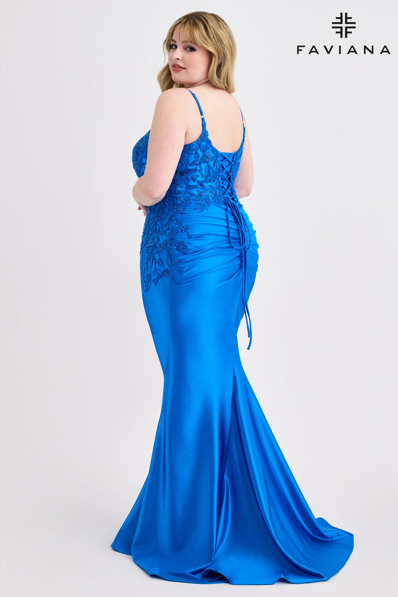Faviana 9603_ELECTRIC_BLUE_BACK