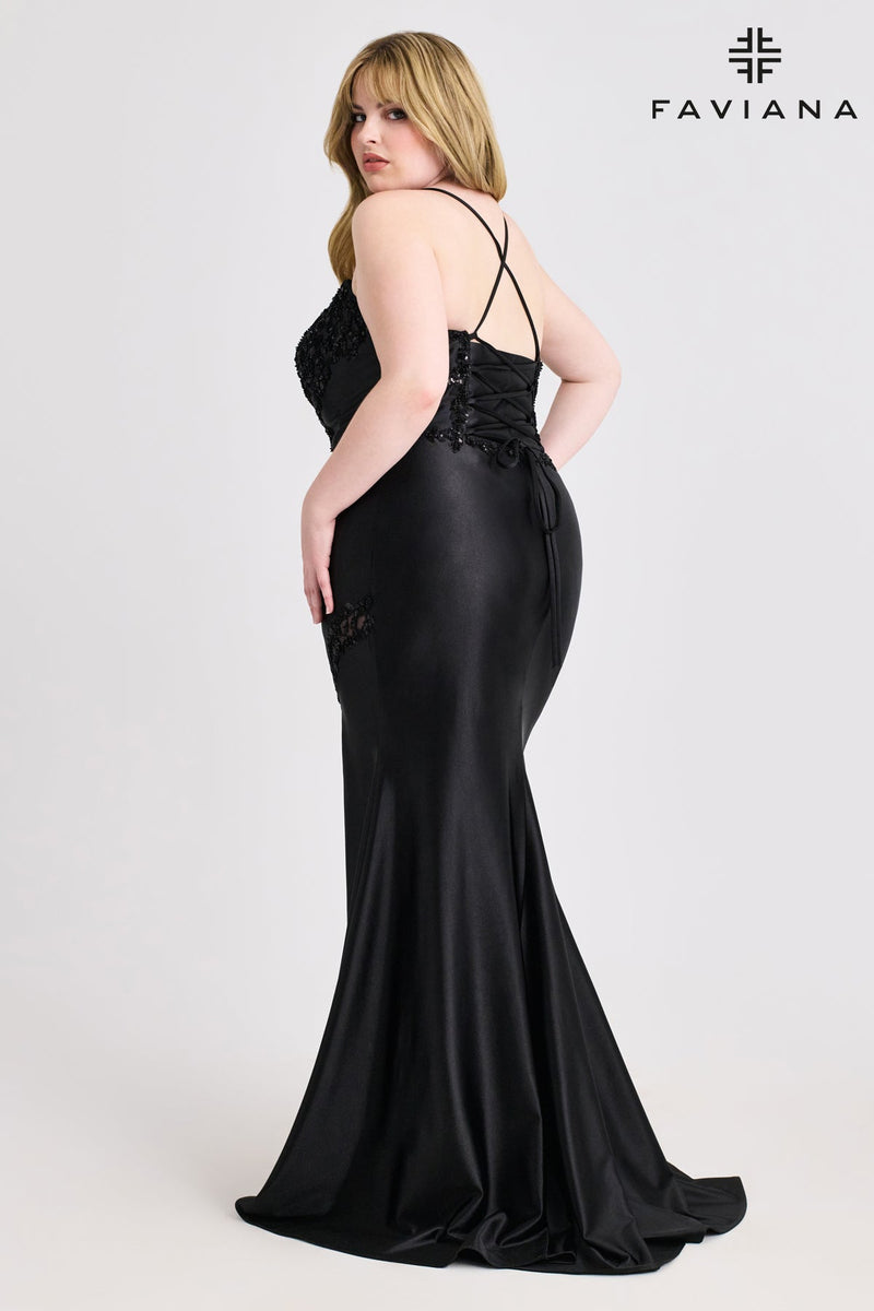 Faviana 9606_BLACK_BACK