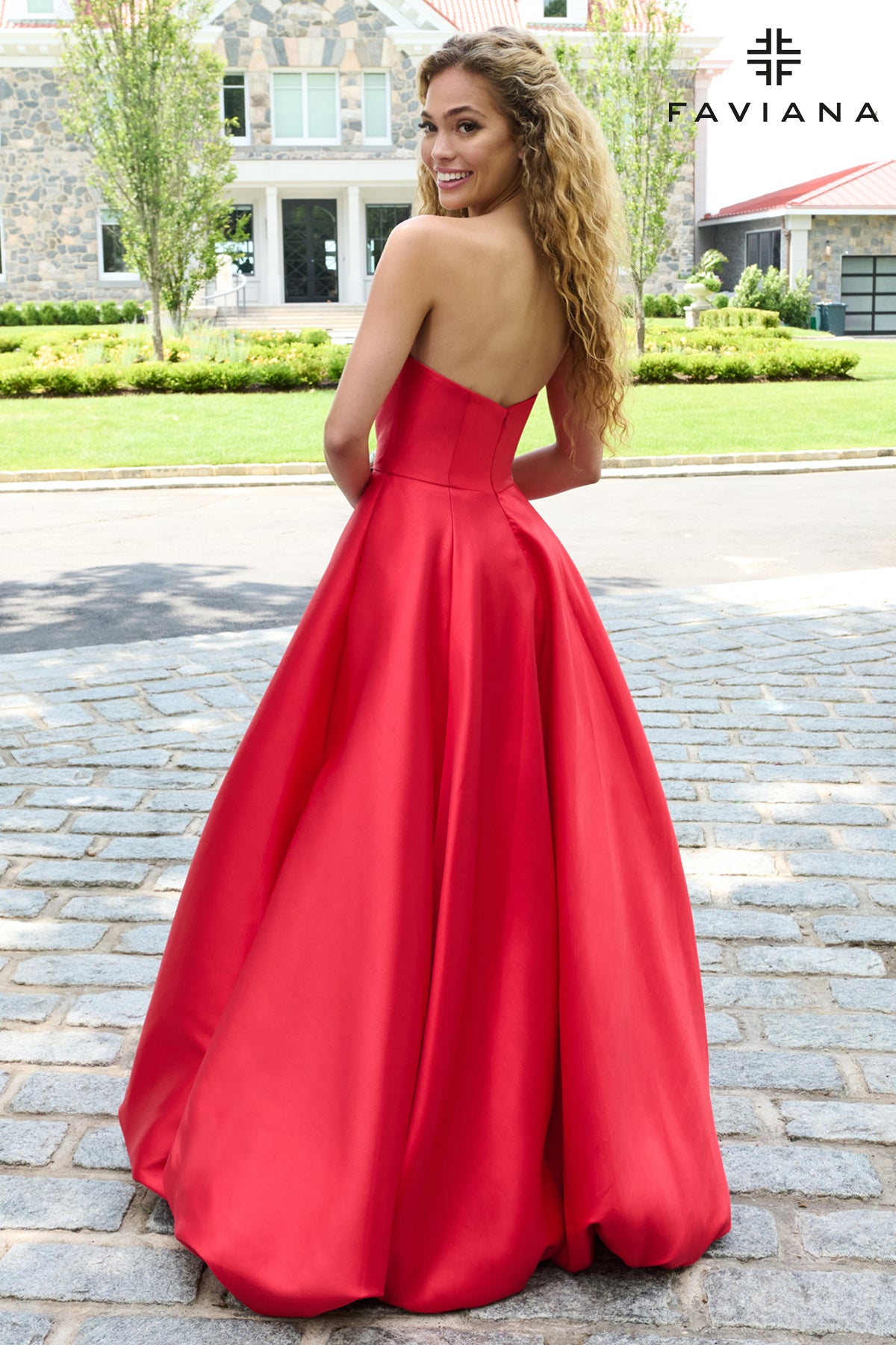 Faviana E11670 designer dress photo