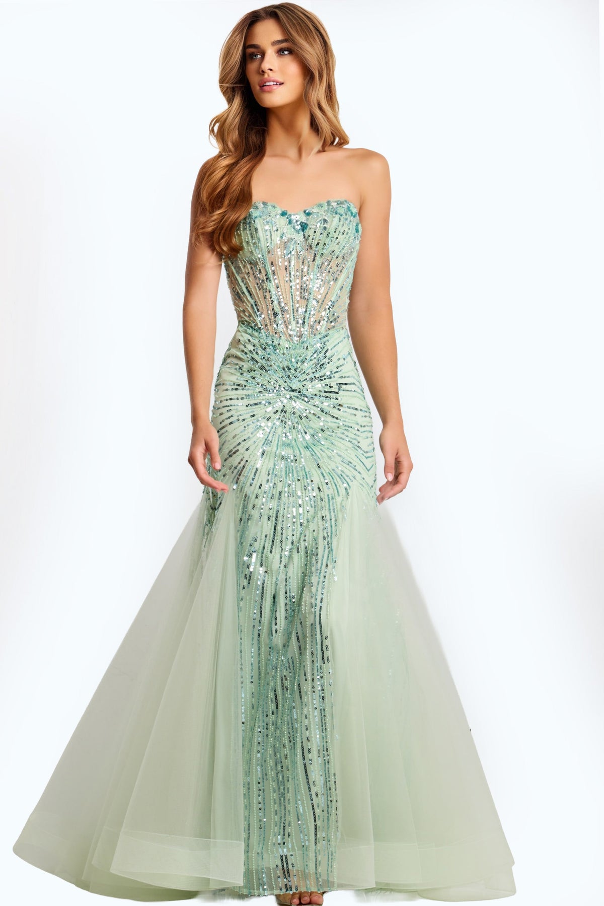 Jovani 42217-MINT-F1
