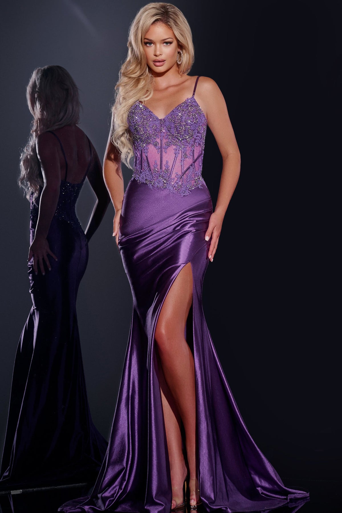 Jovani 42259-PURPLE-F1