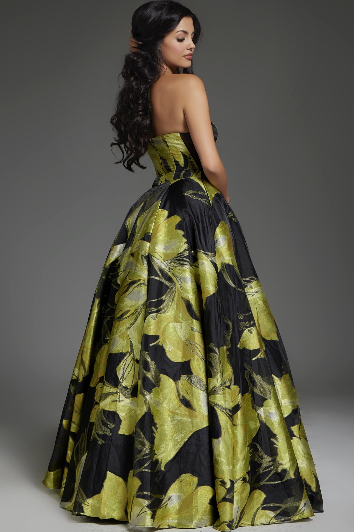 Jovani 42435-_67-YELLOW-BLACK-B1